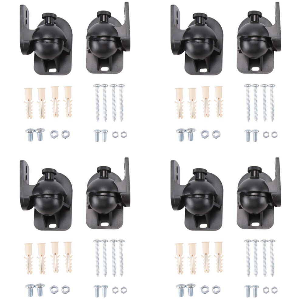 Universal Rotatable Speaker Wall Mount Stand Bracket 1 Pair 4711777503545