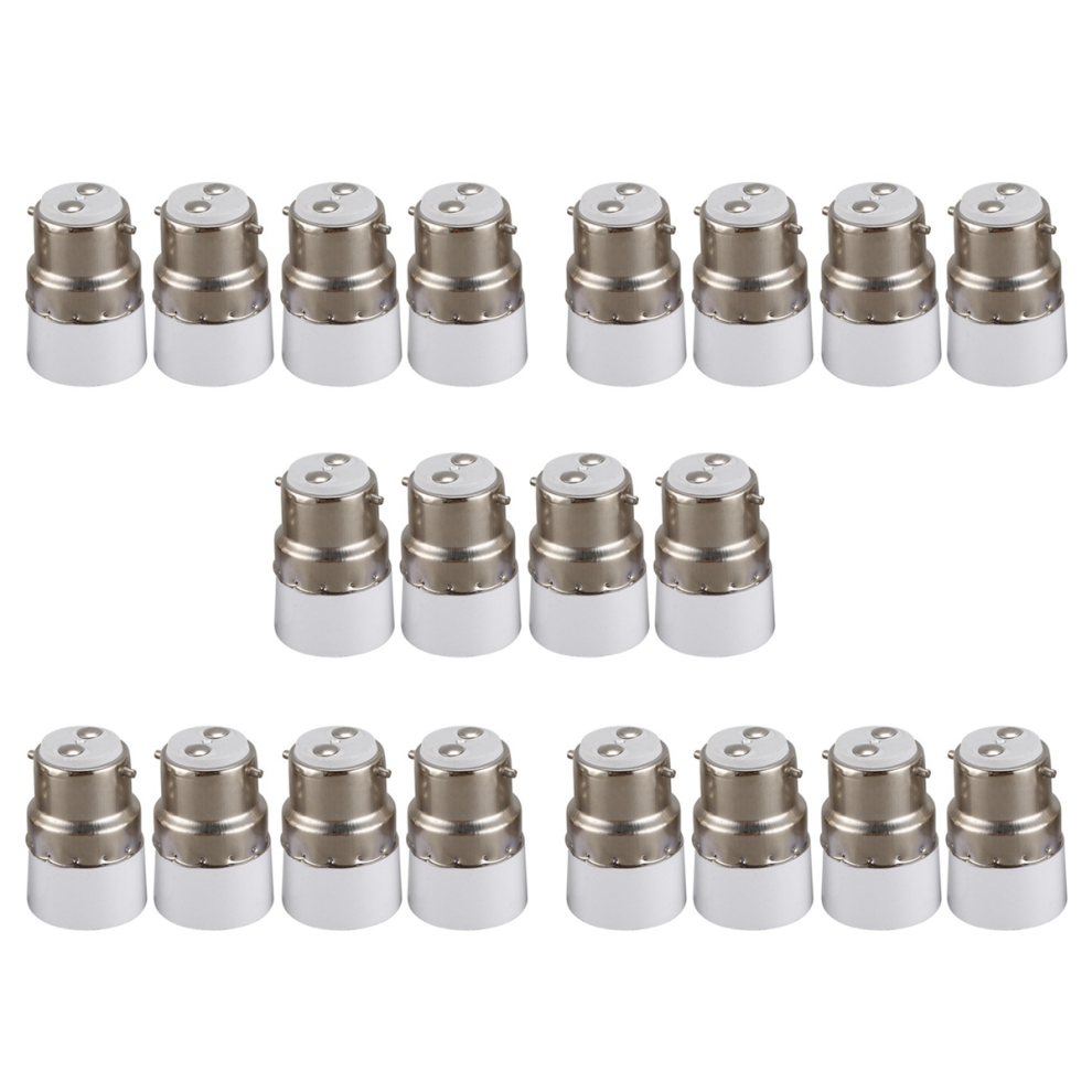 Ac 220V B22 To E14 Base Socket Lamp Bulb Adapter Holder 4Pcs Light 4711777524243