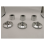 Speaker Isolation Stand Lead Alloy Adjustable Tray Pad Silver 2
