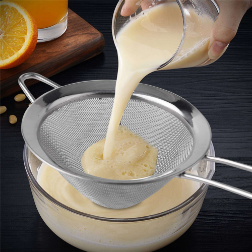Cocktail Fine Strainer Stainless Steel Conical Mesh Strainer Bar Tool 2