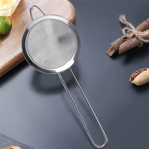Cocktail Fine Strainer Stainless Steel Conical Mesh Strainer Bar Tool 1