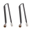 UHF-Buchse auf UHF-Buchse, 50 Ohm, Koaxialkabel, 40 cm 2