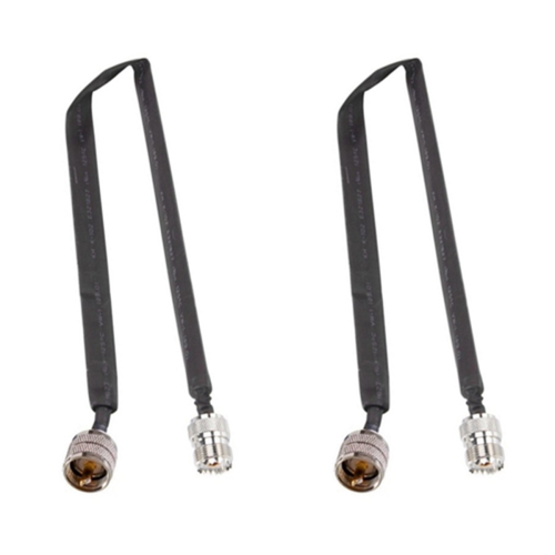 UHF-Buchse auf UHF-Buchse, 50 Ohm, Koaxialkabel, 40 cm 1