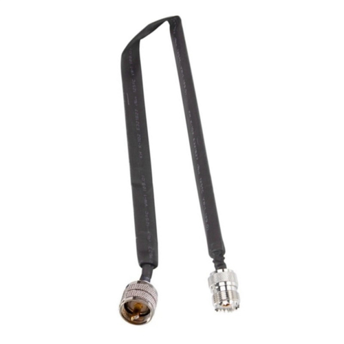 UHF-Buchse auf UHF-Buchse, 50 Ohm, Koaxialkabel, 40 cm 2