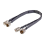 UHF-Buchse auf UHF-Buchse, 50 Ohm, Koaxialkabel, 40 cm 5