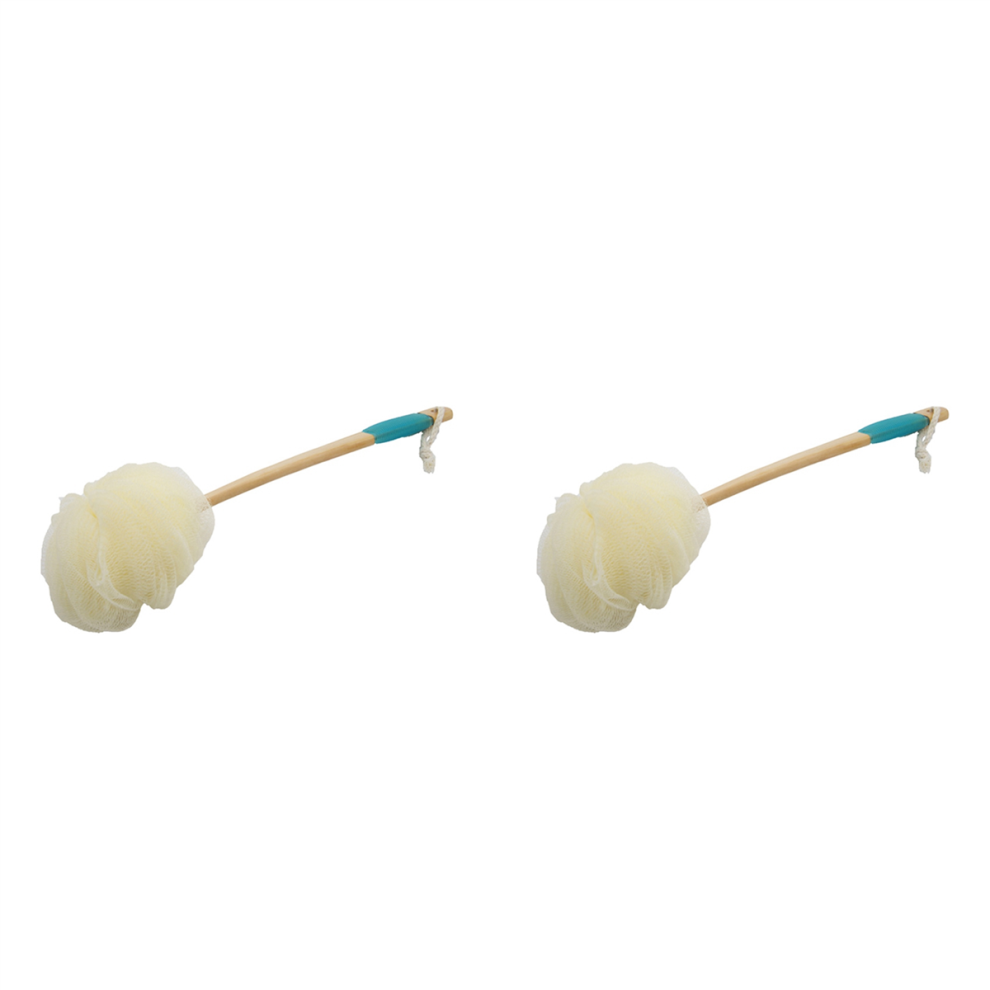 Loofah Sponge Scrubber-Men & Women Long Handled Exfoliating Handheld