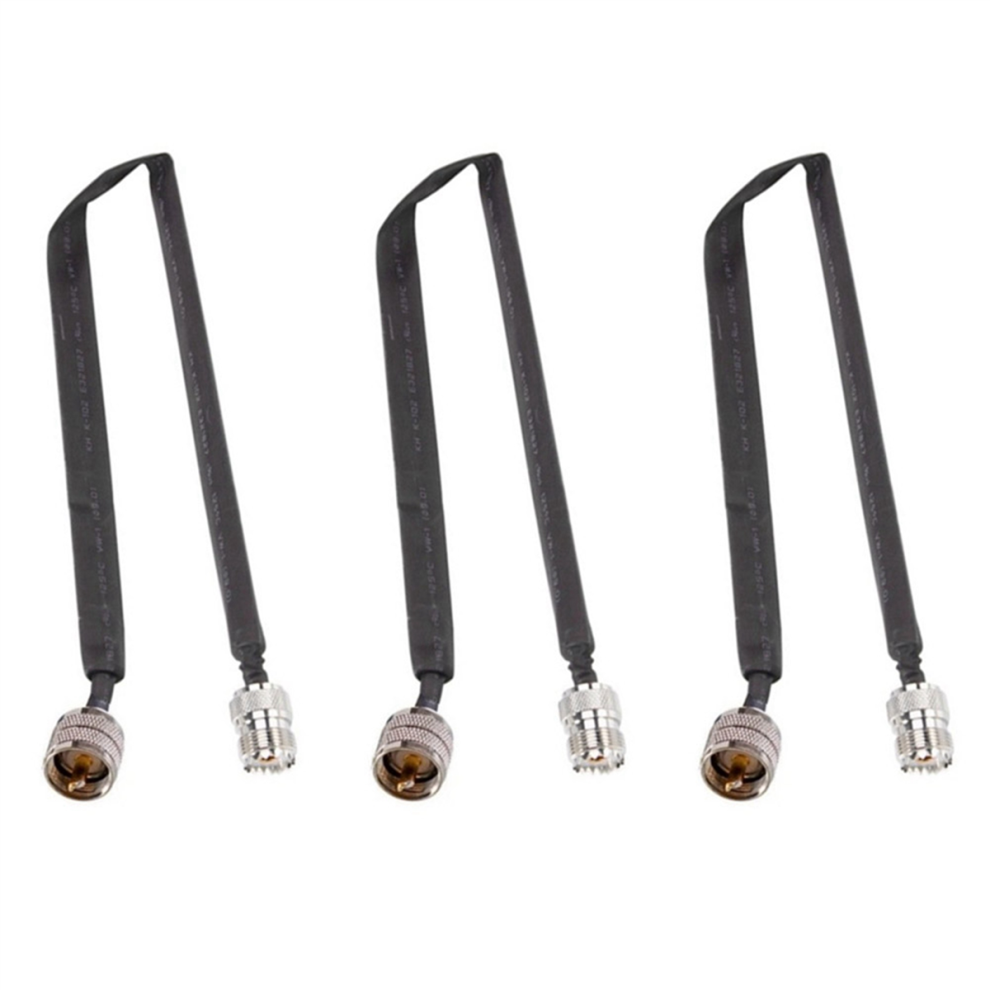 Uhf Female To Uhf Female 50 Ohm Coax Pigtail Extension Cord,40Cm 4711777527404