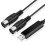 USB MIDI Cable Converter for PC to Piano Keyboard in Studio 6.5Ft 4