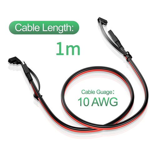 SAE Extension Cable 3FT 10AWG SAE to SAE Quick Disconnect Connector 2