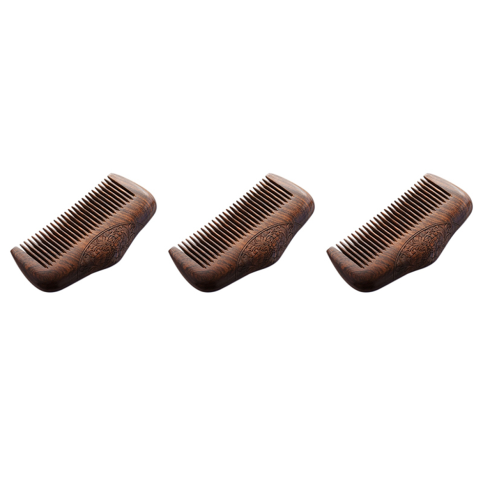 Omã¤Rkt Unisex Pocket Comb Sandalwood Super Narrow Dent Wood Combs