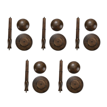Vintage Support a Chapeau en Bois Porte Perruque Presentoir Ständer