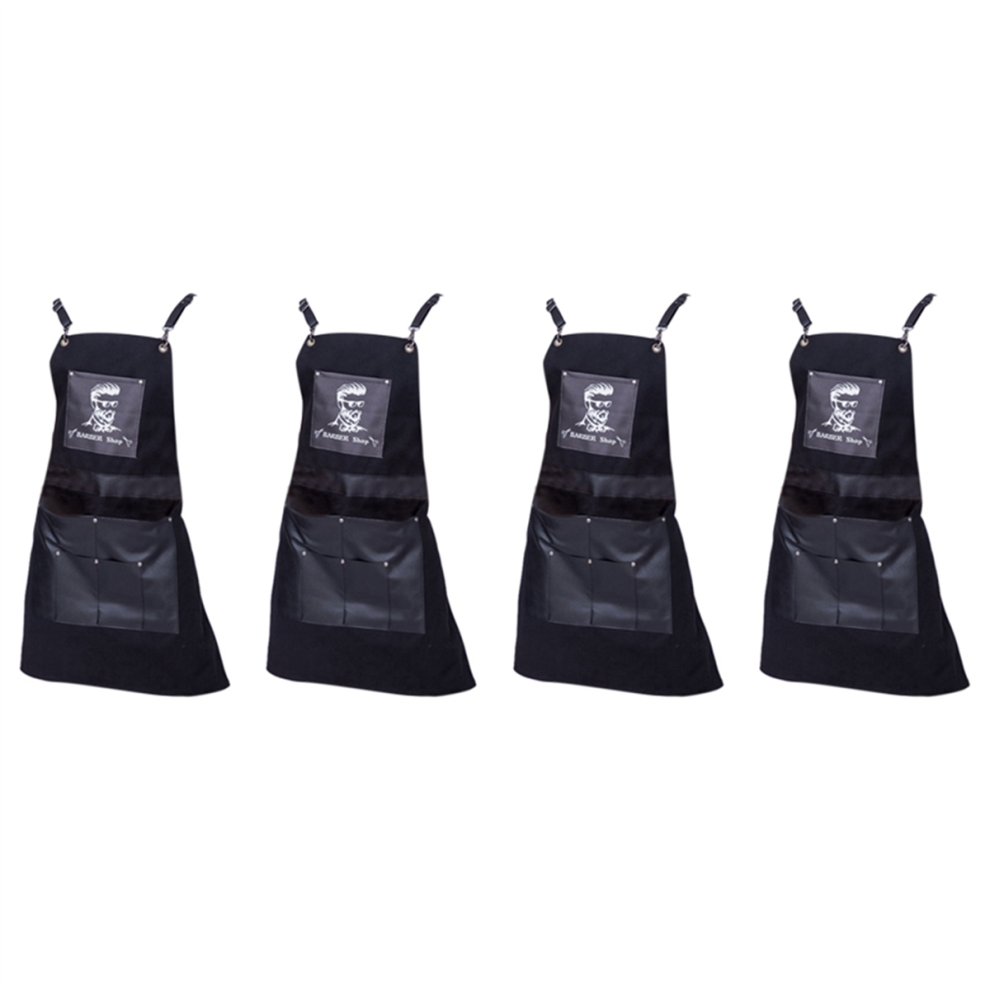 Omã¤Rkt Black Salons Hairdressing Cape Hairdresser Antifouling Cloth