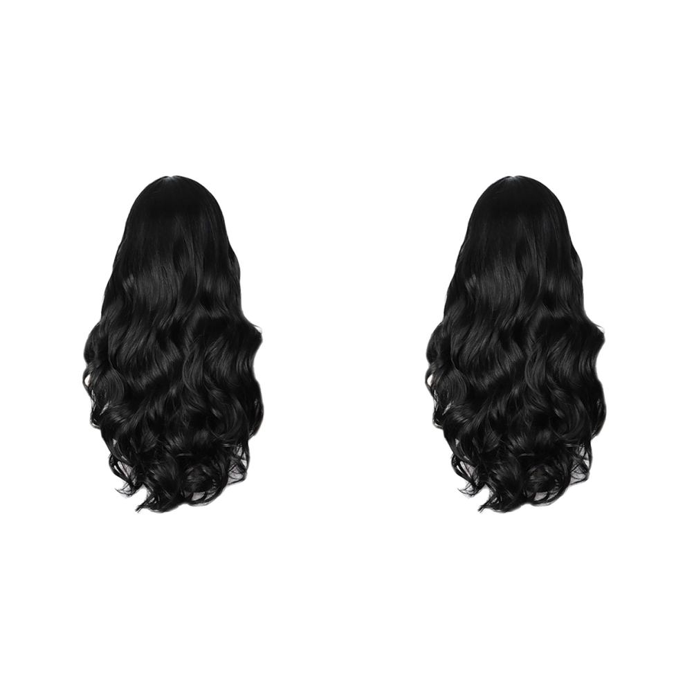 Omã¤Rkt Unisex Black Body Wave Lace Front Wig Brazilian Pre-Plucked Front Wigs