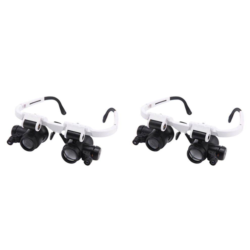 Omã¤Rkt Light 9892H-1 Spectacle Magnifying Glasses With With 8X 15X 23X Lens
