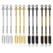 12 Pcs Mini Spoons Set, 4 Colors Mini Spoons