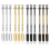 Set di 12 mini cucchiai, 4 mini cucchiai colorati 1