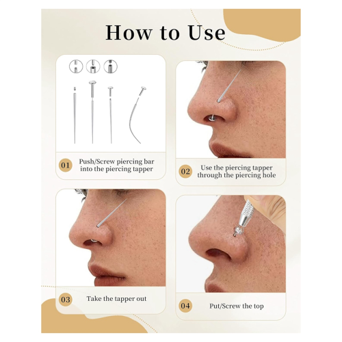 Piercing Taper Ball Grabber Tool for Changing Jewelry 1
