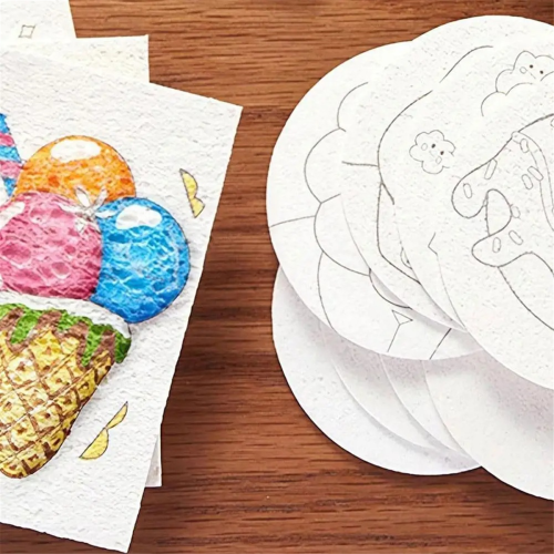 NEW DIY Kids Magic Puffy Paint With Drawing Pens 1