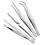 Set di 4 pinzette di precisione 5