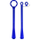 32/10/12/22/27mm Motorcycle Tire Iron Set Combo Levers Set Blue 4
