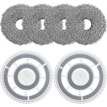 4 Wipes with 2 Replacement Brackets Accessories