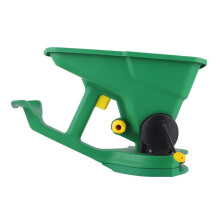 Handheld Sowing Tool Effective Gardening Effects and Cover ABS Manual Fertilizer Spreader Garden Hand Crank