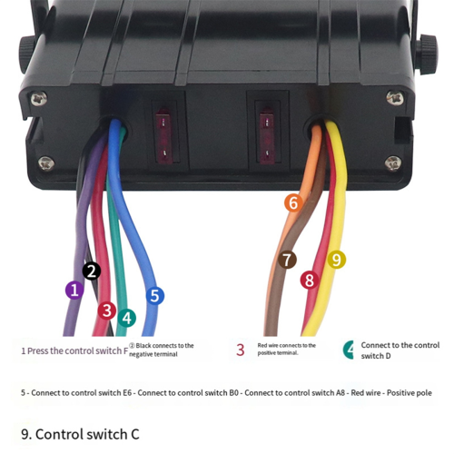 Switch Controller Panel with LED Light Indicator for Boat Truck 2