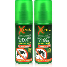 2x Xpel Mosquito Insect Fly Bite Repellent Spray 70ml Long-Lasting