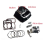 Kit cilindro e pistone per motore moto da 65,5 mm per Italika Ft125 2