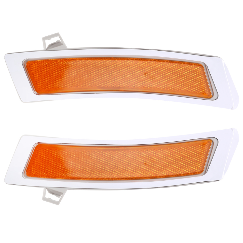 Left And Right Front Bumper Side Marker Reflector For Light 4712529099934