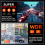 4K-WLAN-Dashcam, Mini-Auto-DVR mit Dual-Objektiv (vorne und hinten) 4
