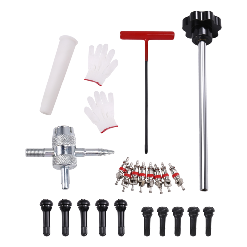 Quick Change Tire Valve Tool Kit Valve Stem Tire Valve Stem for TR413 2