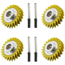 W10112253 Mixer Worm Gear & W10380496 Carbon Brushes Replace Part for & Mixer Number 4162897