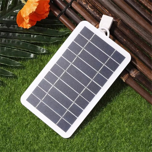 5V Solarpanel 2W Typ-C Ladekabel Flexibles Kit Leichtes Mini-System 2
