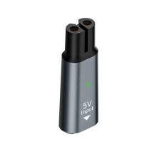 5V Typ-C Rasierer-Adapter-Ladegerät-Konverter für Grau