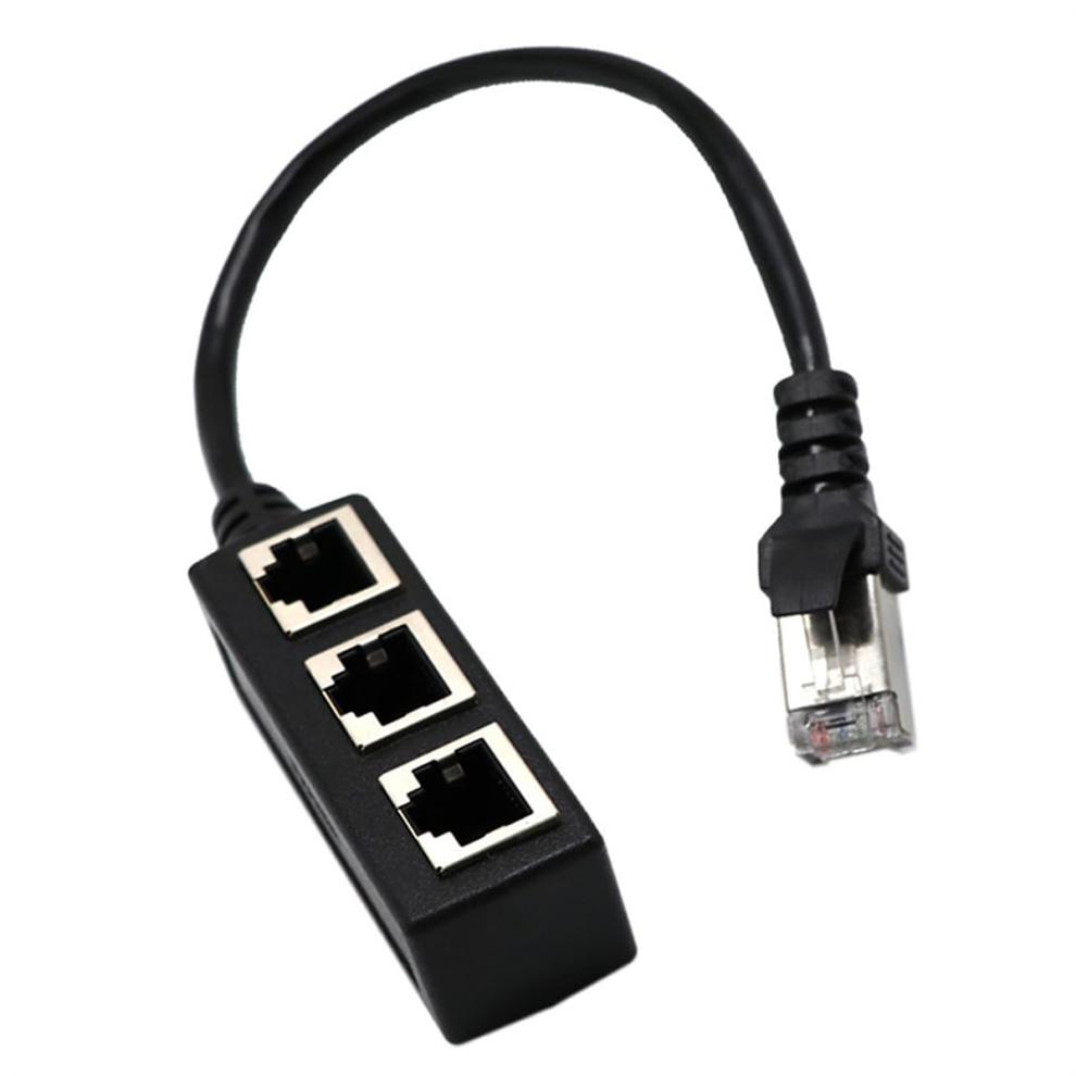 Rj45 Ethernet Splitter Cable Ethernet Splitter Adapte Gold 4712529088143