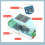 Convertitore IP da RS232 a Ethernet RJ45 per server seriale industriale 7