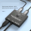 Bidirektionaler USB-C-Umschalter, 100 W Ladeleistung + 10 Gbit/s Datenübertragung 5