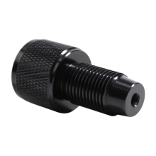 Adattatore convertitore CO2 da 12 g con filettatura M16x1,5 Adattatore per risparmio CO2 nero