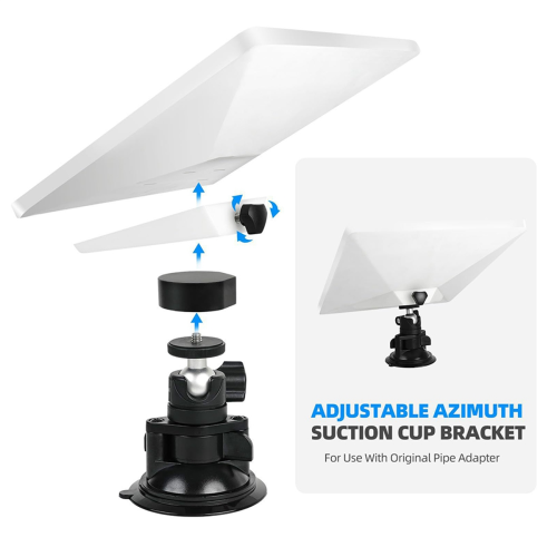 For Mini Suction Cup Mount Quick Install Metal Stand 1