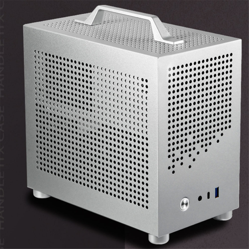 Micro-ITX Case PC Case SKTC A17 SGCC Computer Case Black 2