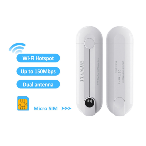 Router WiFi Modem USB 4G con doppia antenna, versione Asia on OnBuy