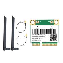 BE200 WIFI7 Mini-PCIE 8774M Tri-Band 2,4 GHz/5 GHz/6 GHz WLAN-Kartenadapter