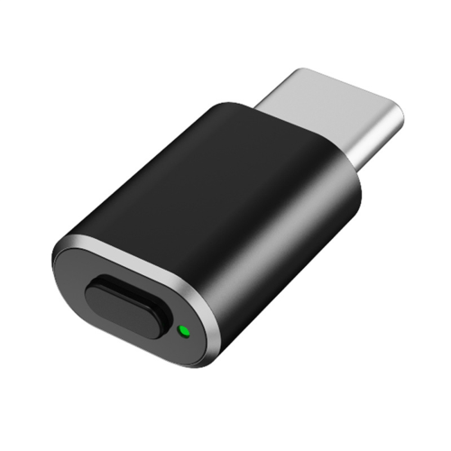 Mouse Jiggler di tipo C, mouse non rilevabile, USB C, nero on