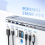 Acht-in-Eins-USB-C-Laptop-Dockingstation-Ständer USB-C-Hub 2