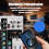 4-Kanal-Audiomixer, XLR, Bluetooth, 48V, EU-Stecker 2
