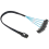 Mini Sas Sff-8087 auf 4 Sff-8482 Server-Festplatten-Datenkabel, 0,5 m 4