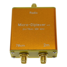 10 W V/U 2 m 70 cm Mikro-Diplexer-Duplexfilter (mit Gehäuse)