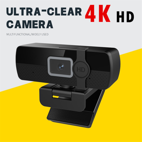 Webcam 4K Full HD Web Camera con microfono USB Plug Autofocus,B 1