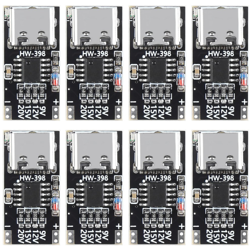 8 Stück USB-C PD-Triggermodule 9V-20V für Laptop/Router